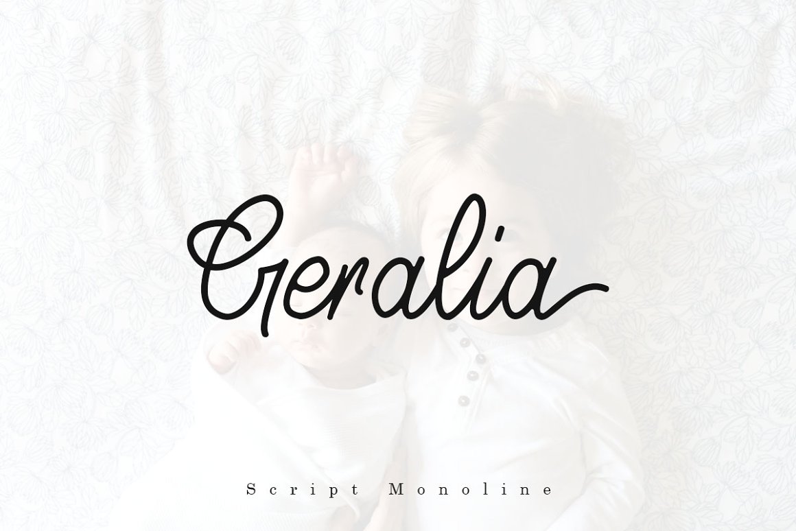 Geralia Typeface Geralia Typeface