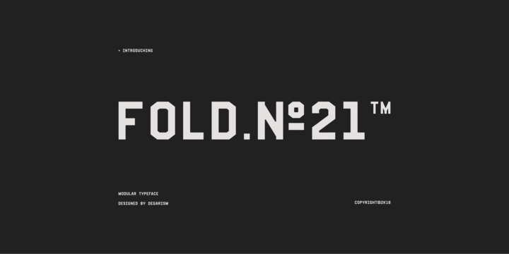 Fold No.21 Mono