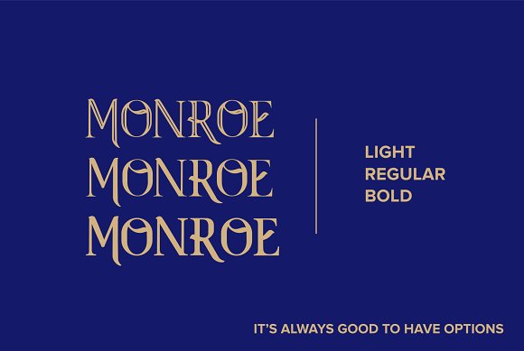 Monroe Typeface