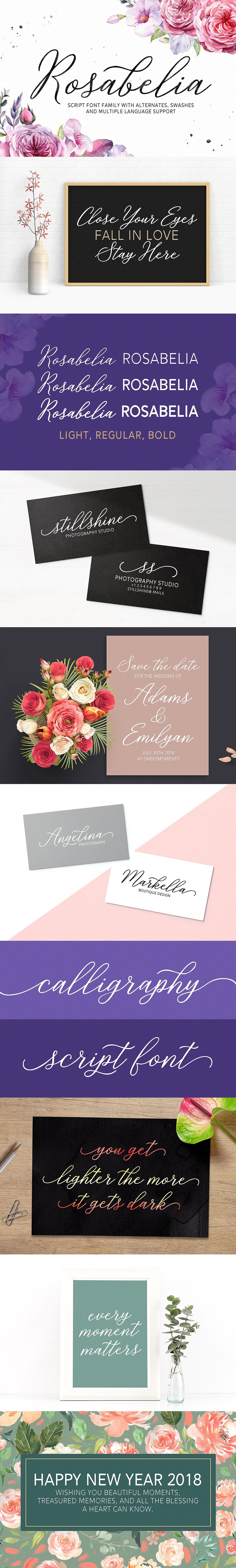 Rosabelia Script Rosabelia Script