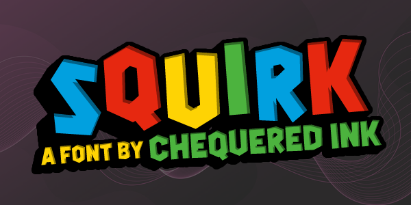 Squirk Typeface