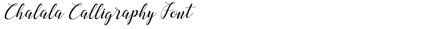 Chalala Calligraphy