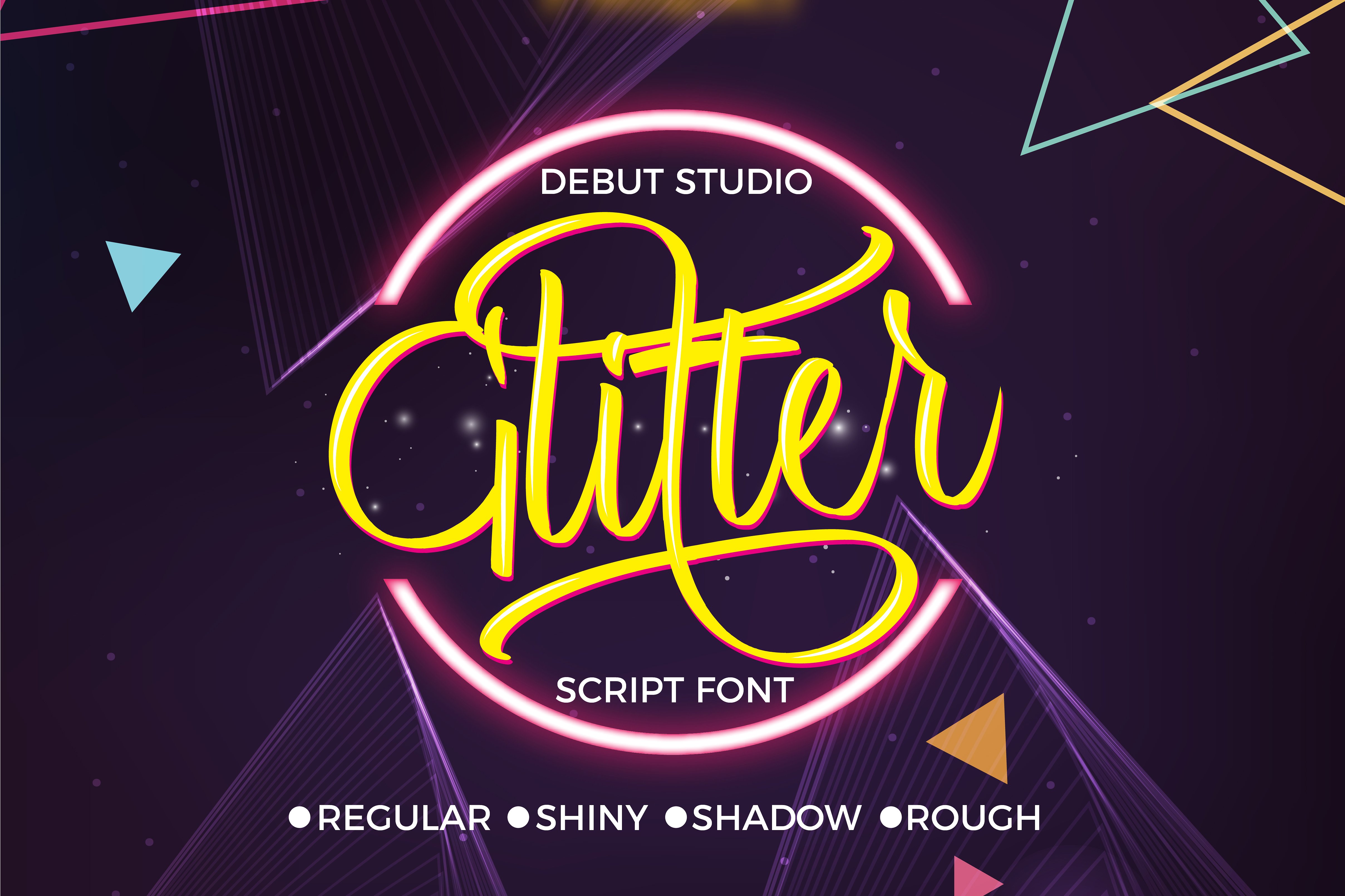 Glitter Script Glitter Script