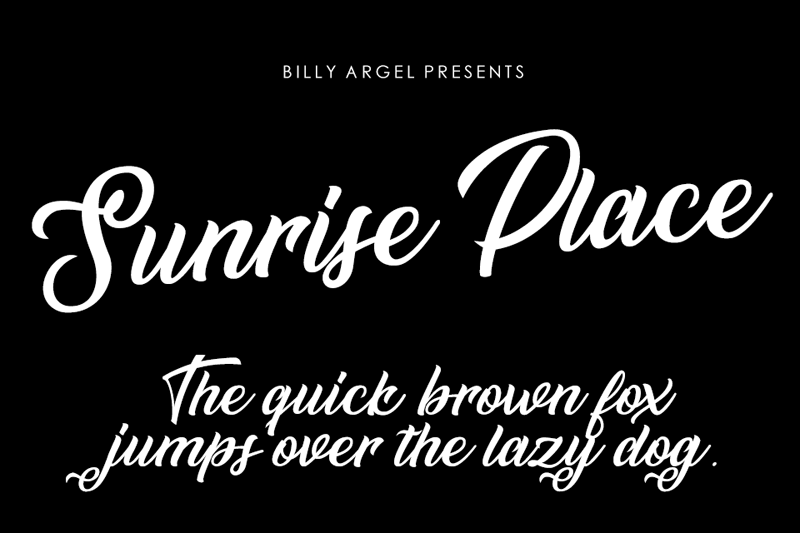 Sunrise Place Script
