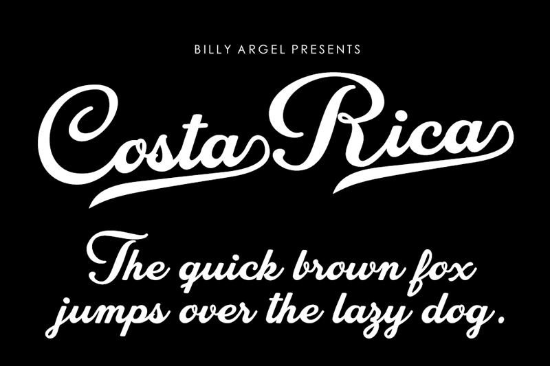 Costa Rica Script Costa Rica Script