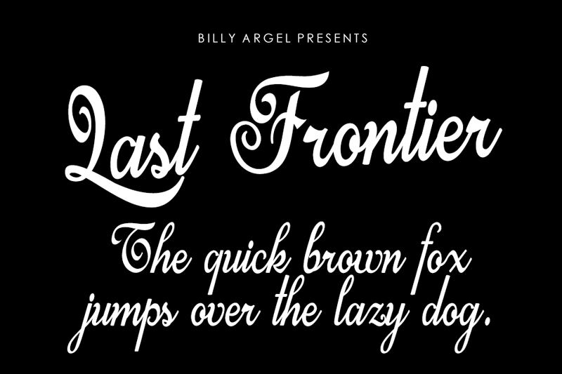 Last Frontier Script