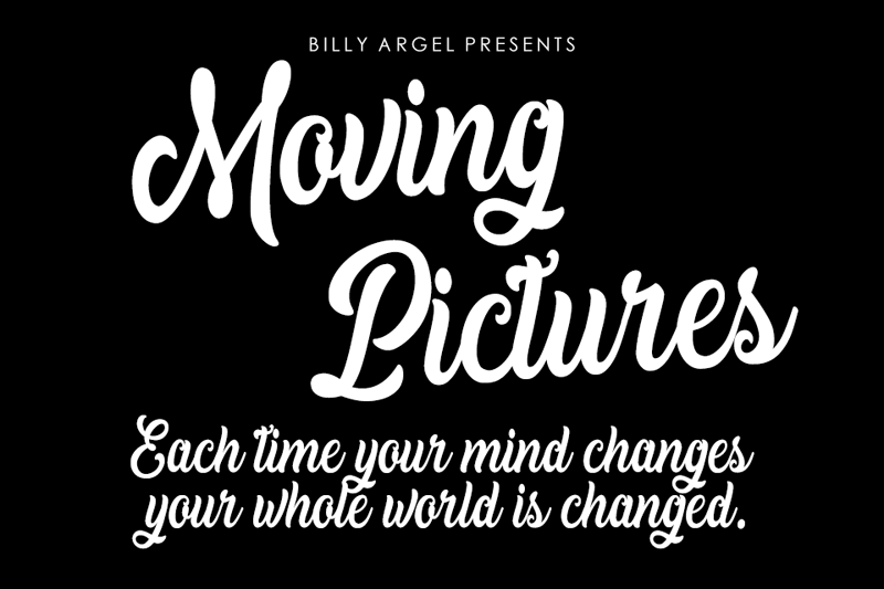 Moving Pictures Script Moving Pictures Script