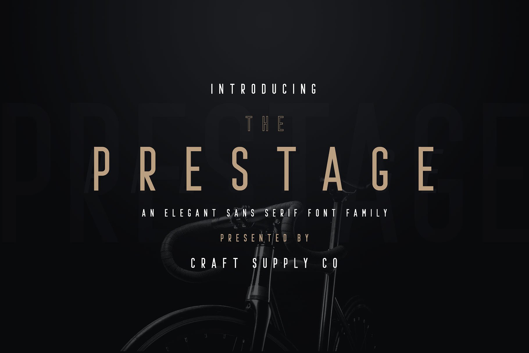 Prestage Typeface