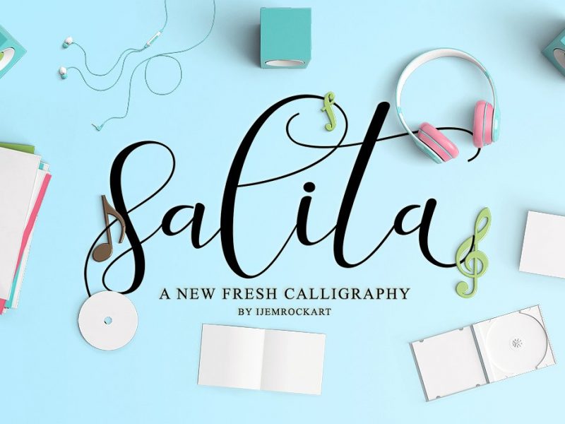 Salita Calligraphy Font