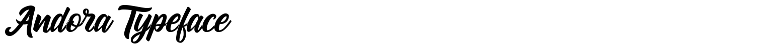 Andora Typeface