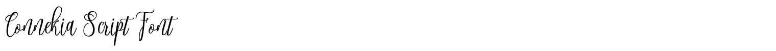Connekia Script Font