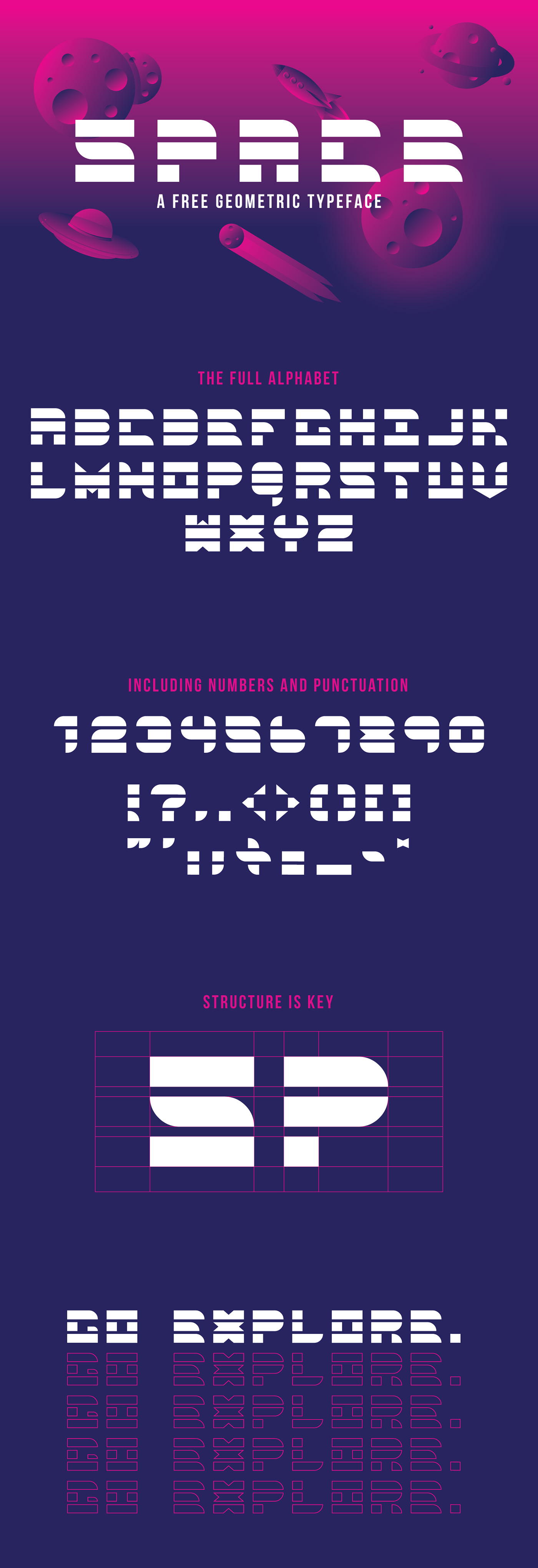 Space Typeface Space Typeface
