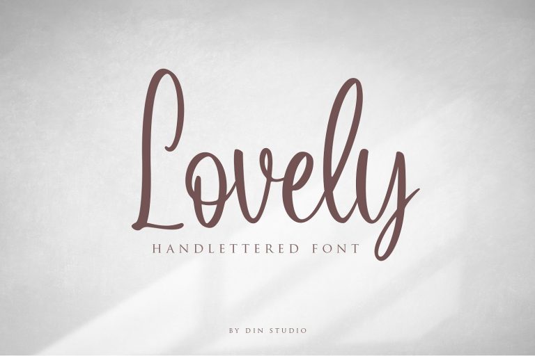 Lovely Handwritten Font Download Fonts