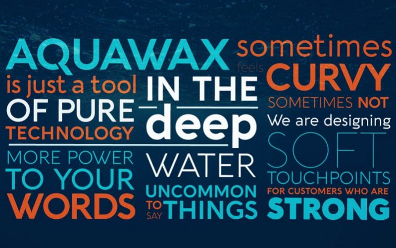 Aquawax Pro Font Fontlot Com