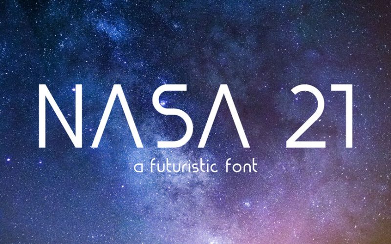 Nasa 21 Typeface Fontlot Com