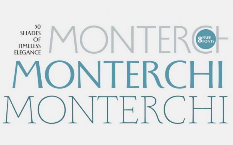 Monterchi Font Family Fontlot Com