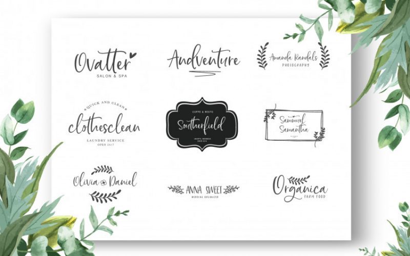 Hello Sunday Script Font Fontlot Com