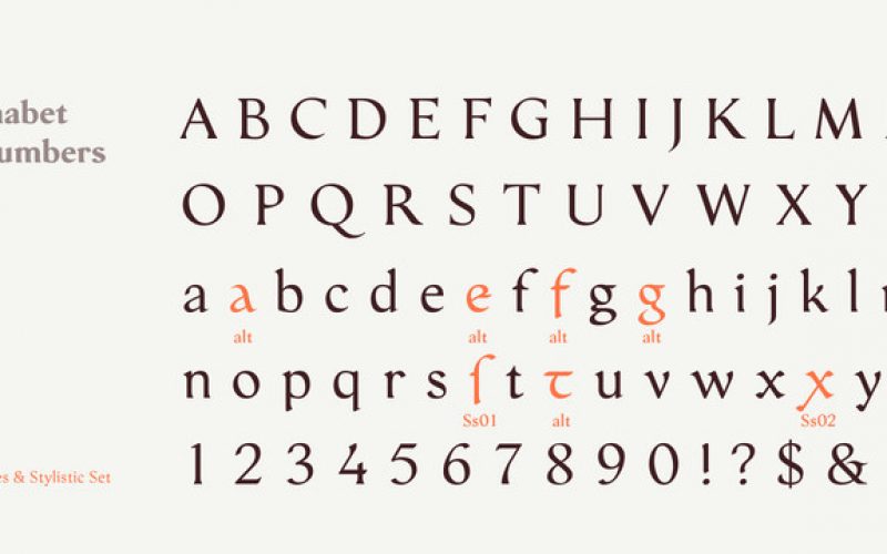 Serat Serif Font Fontlot Com