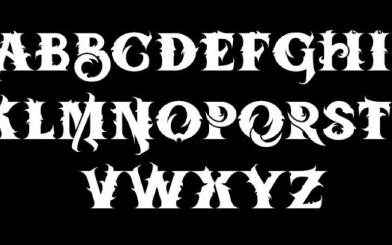 gothic typeface