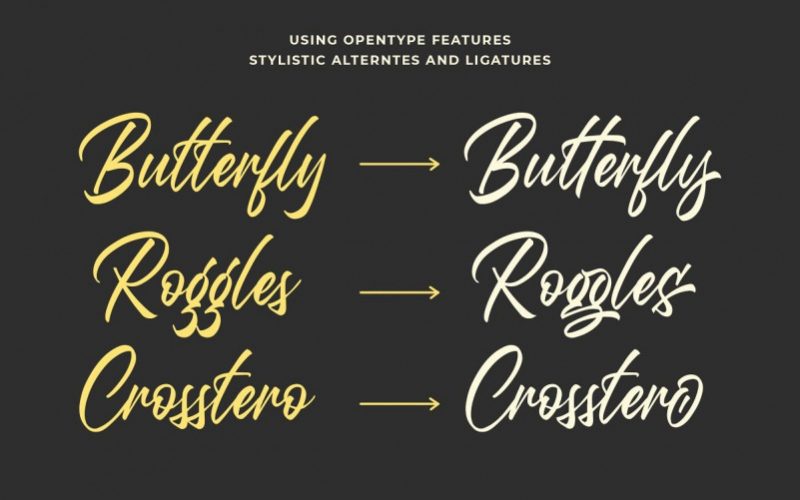 brush calligraphy font