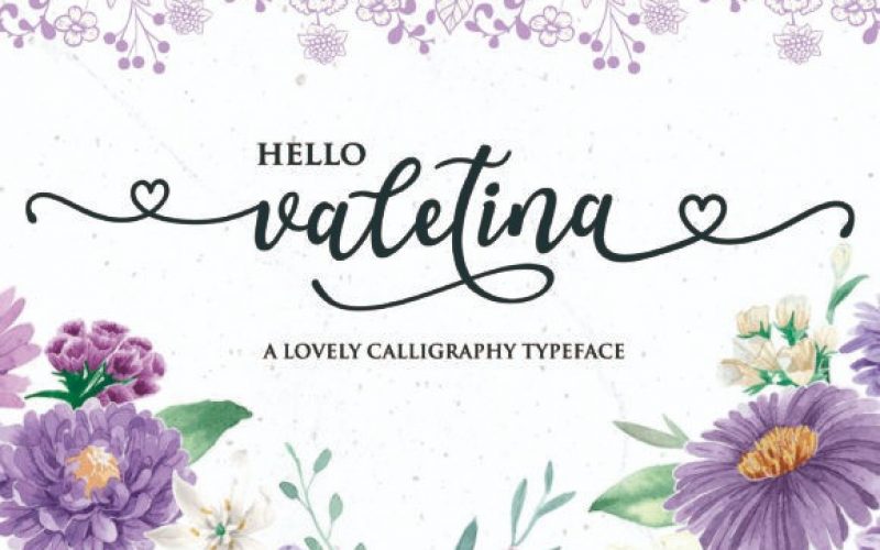 Valentina Script Font Fontlot Com