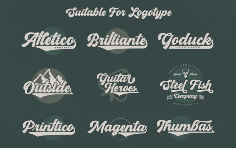 Boldmatte Script Font Fontlot Com