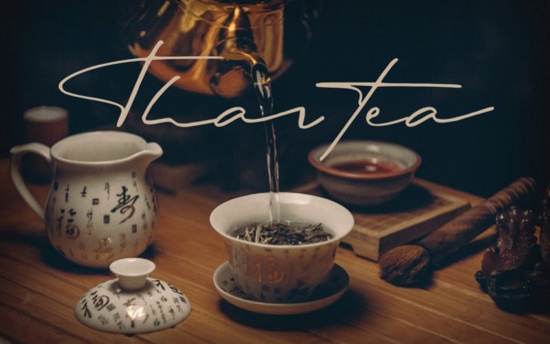 Thai Tea Handwritten Font - Fontlot.com