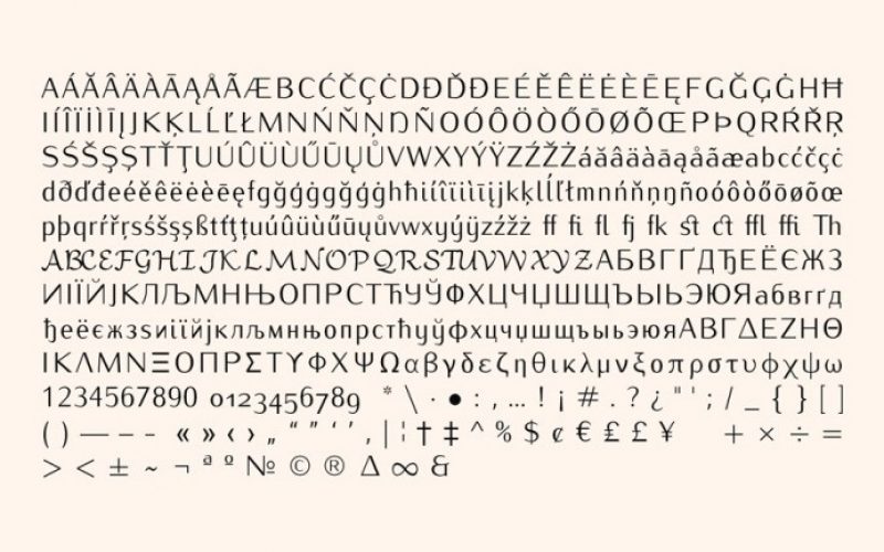 Iwona Sans Serif Font Fontlot Com