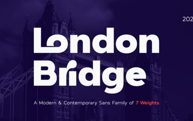 London Bridge Sans Serif Font Fontlot Com