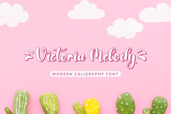 Download Free Victoria Melody Script Font Fontlot Com Fonts Typography