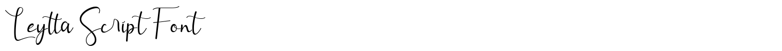 Leytta Script Font