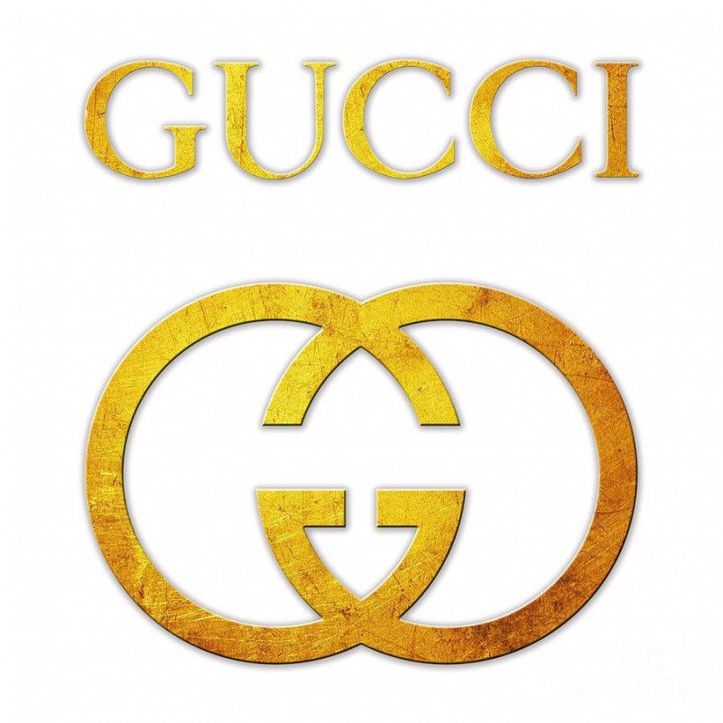 gucci logo text