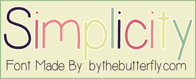 Simplicity Handwritten Font 1 simplicity2