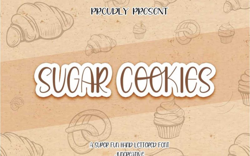 Sugar Cookies Script Font - Fontlot.com