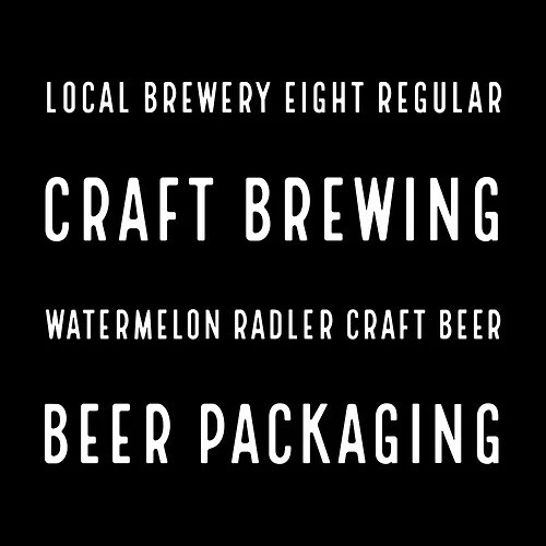 Local Brewery Sans Serif Font - Download Fonts