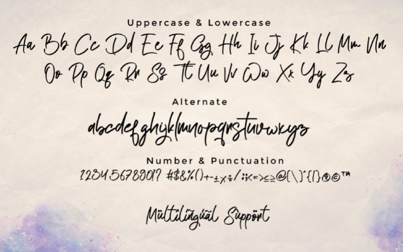 Atakana Script Font Fontlot Com