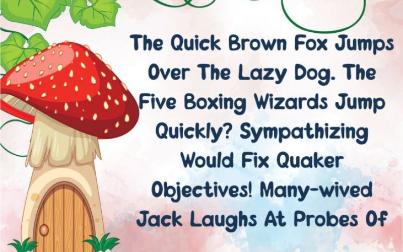 Magic Mushroom Display Font Fontlot Com