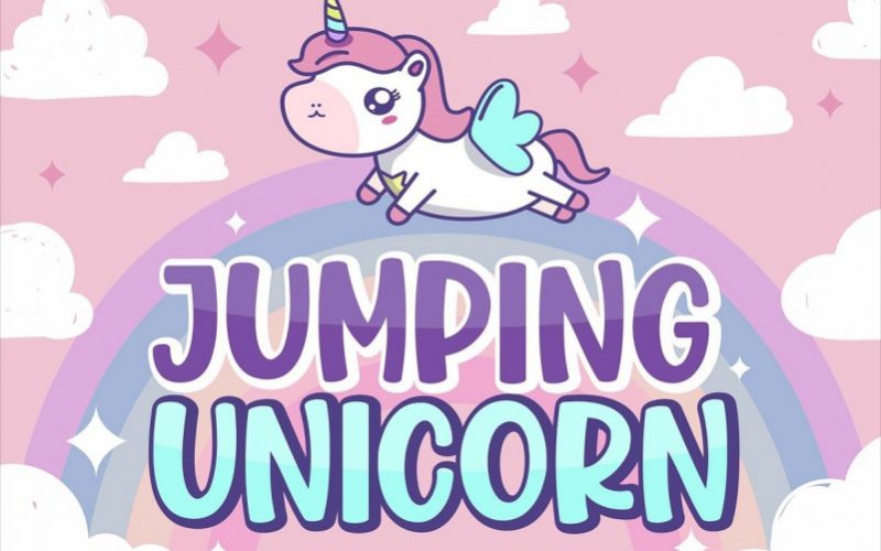 Jumping Unicorn Display Font Fontlot Com