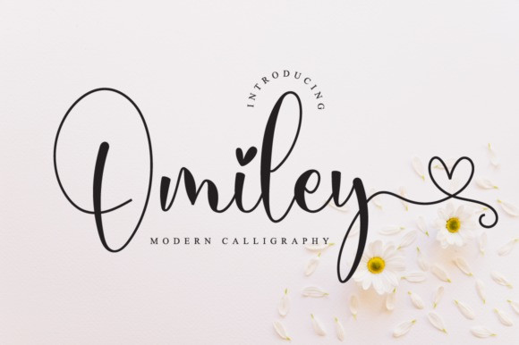 Omiley Calligraphy Font - Download fonts