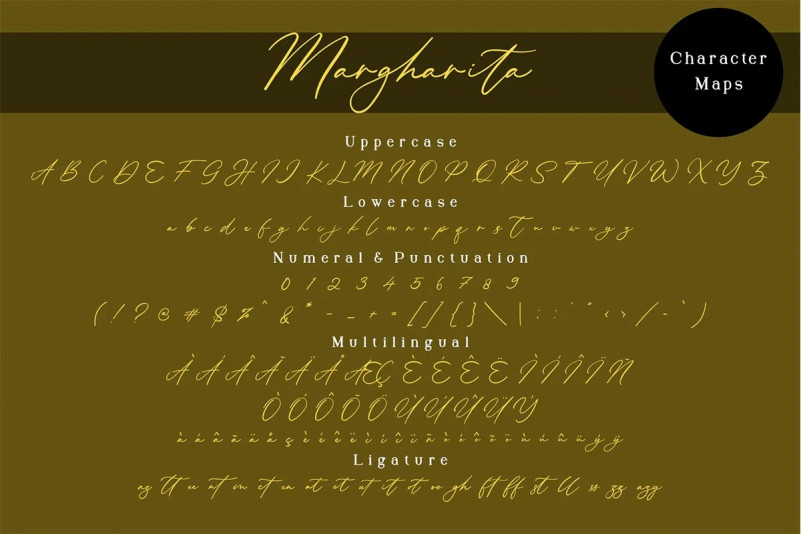 Margharita Handwritten Font - Download fonts