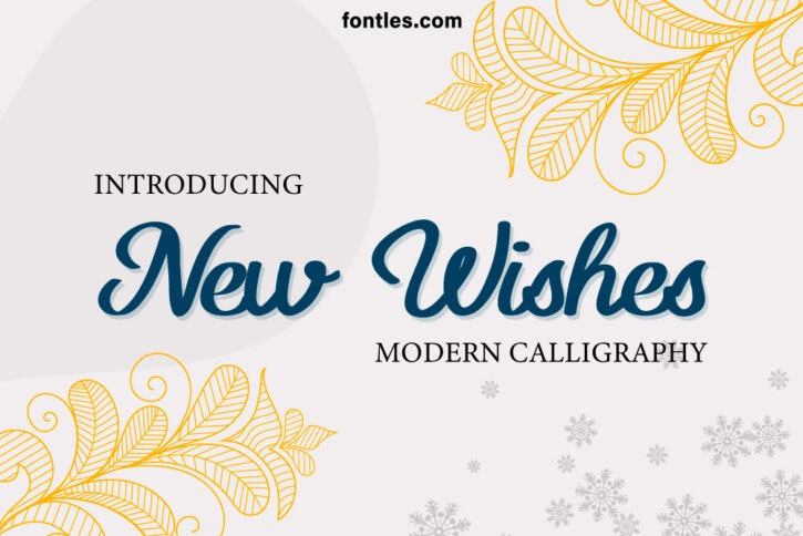 wishes script font free