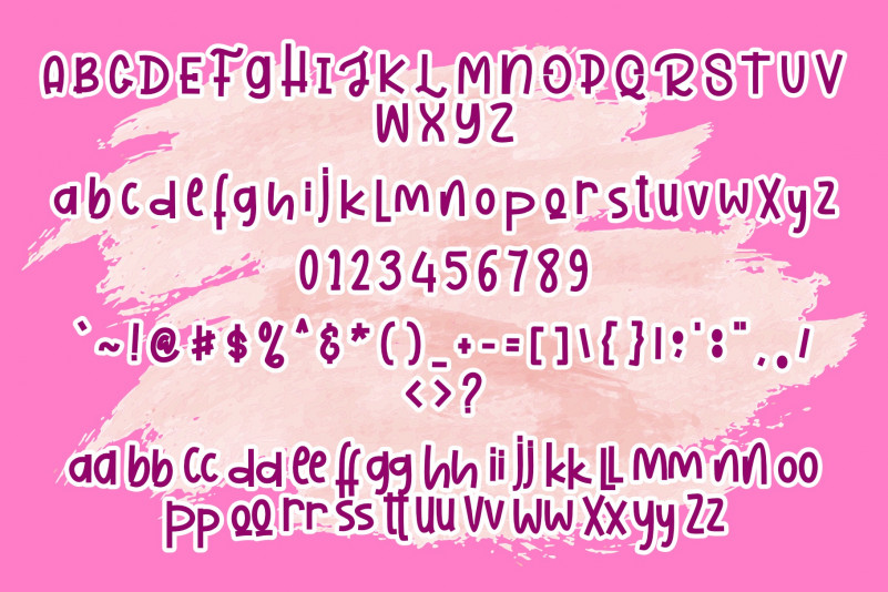 Pink Rabbit Display Font - Download fonts