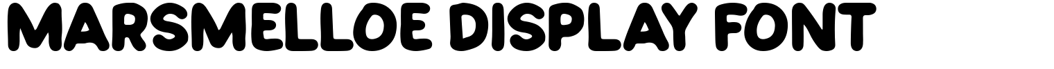 Marsmelloe Display Font