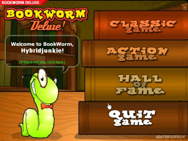 Bookworm Deluxe Game Font - Download fonts