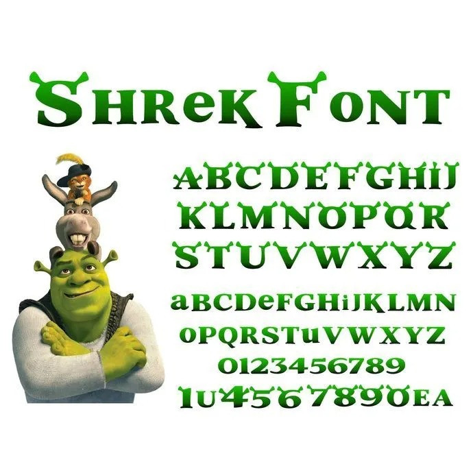 Shrek Display Font - Download Fonts