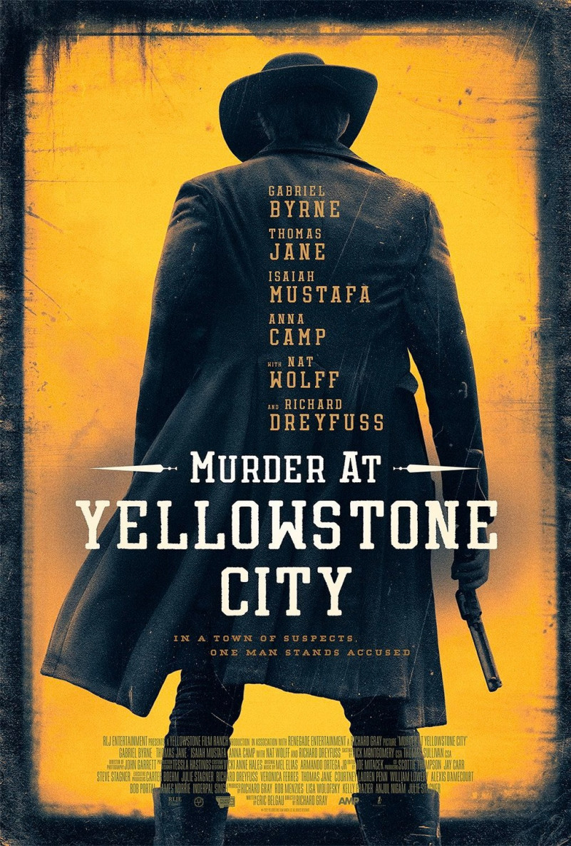 Murder at Yellowstone City Film Font 1 murder at yellowstone city