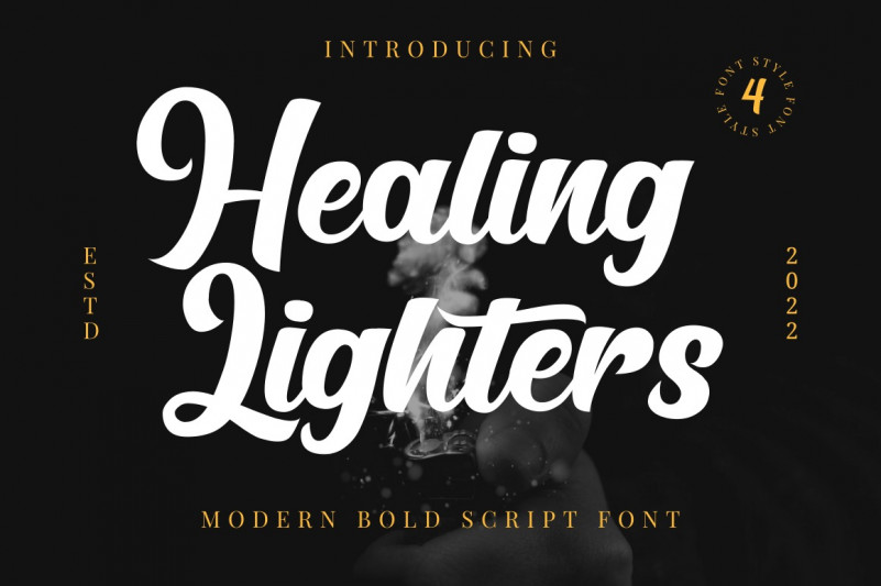 Healing Lighters Font - Download fonts