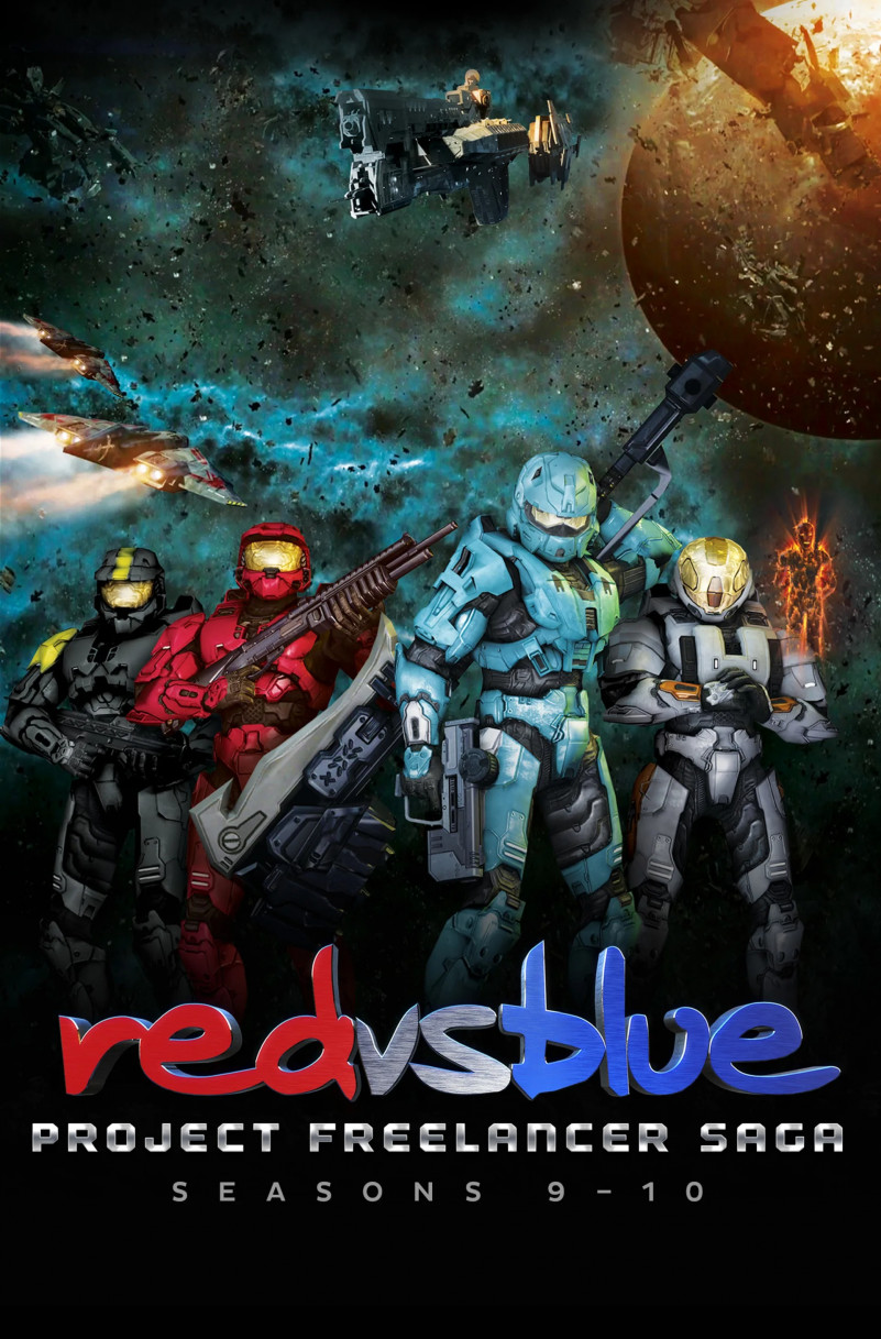 Red vs. Blue: The Project Freelancer Saga Font 1 4
