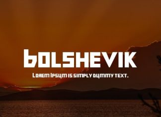 Bolshevik Font