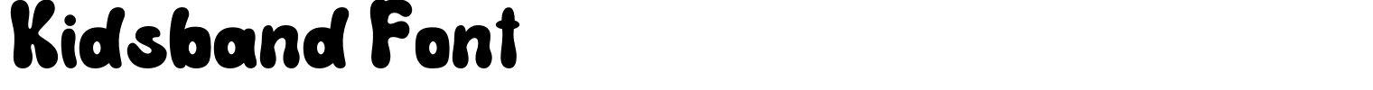 Kidsband Font